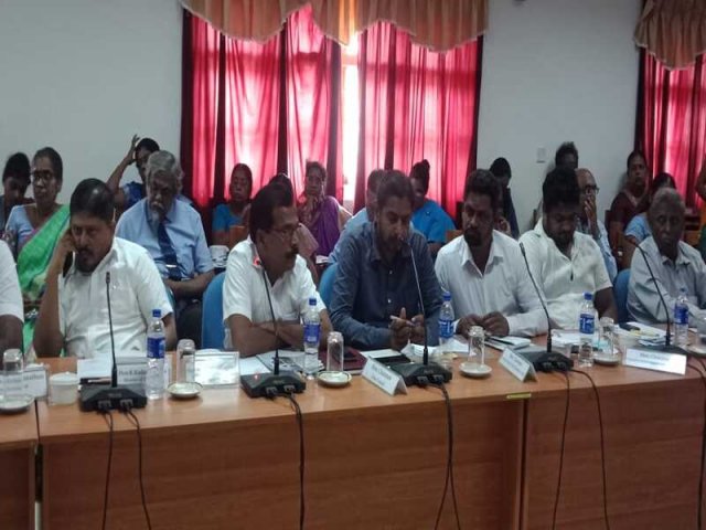 District Coordinating Committee Meeting held on 21.09.2020 at District Secretariat Vavuniya